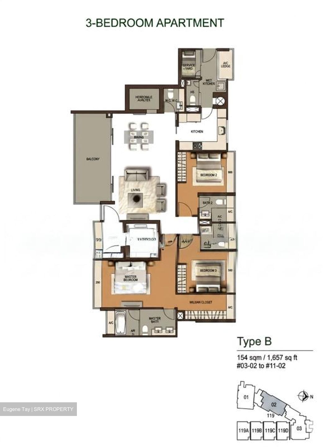 RESIDENCES AT EMERALD HILL (D9), Apartment #582244601